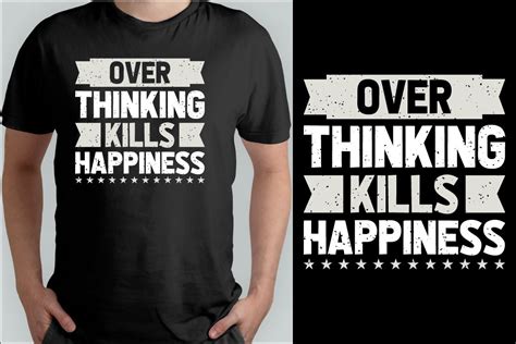 Over Thinking Kills Happiness Graphic By Sayedhasansaif04 · Creative