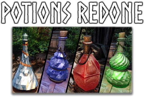 Elsopa Potions Redone At Skyrim Special Edition Nexus Mods And