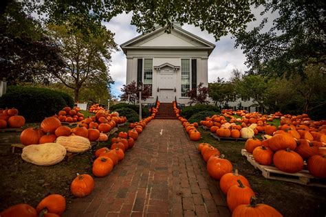 First Congregational Church Of Chatham Halloween Pumpkins Usa