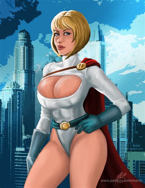 Rule 34 Big Breasts Breasts Dc Dc Comics Mavruda Power Girl 3277754