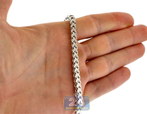 Buy wholesale sterling silver chains wholesale at best prices from silverpalaceinc. Sterling Silver Solid Franco Mens Chain 4.5 mm 30 36 40 inches