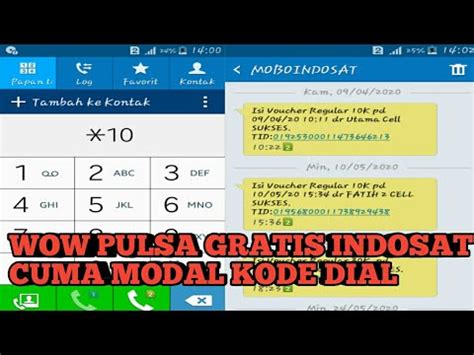 Untuk mendapatkan pulsa listrik gratis ini caranya bisa dibilang mudah karena tinggal download aplikasi dan melakukan pendaftaran. KODE DIAL CARA DAPAT PULSA GRATIS DARI INDOSAT 100% WORK ...