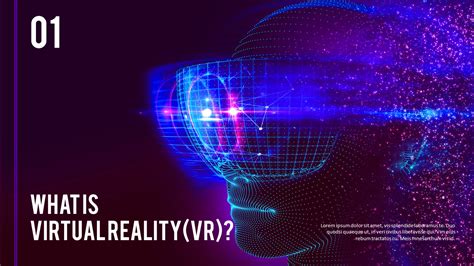 virtual reality vr simple powerpoint template design