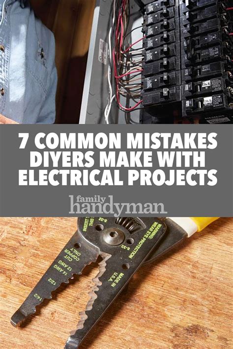 7 Common Mistakes Diyers Make With Electrical Panels Basic Electrical