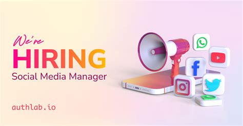 we re hiring social media manager authlab