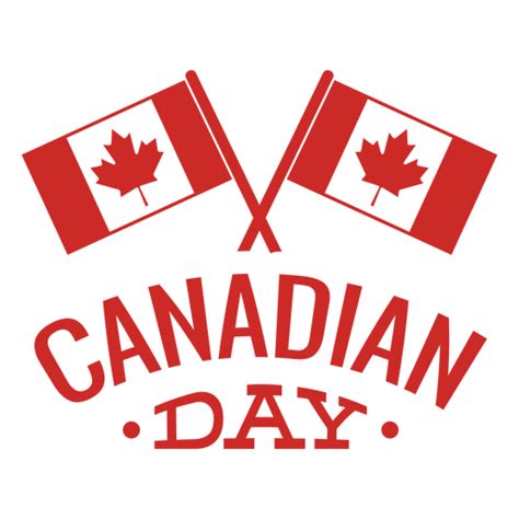 Canadian Day Flag Leaf Maple Badge Sticker Png And Svg Design For T Shirts
