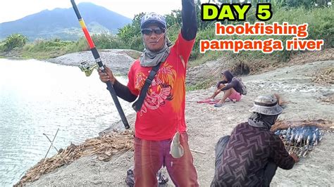 Day 5 Ng Aming Pamimingwit Sa Pampanga River Hook Fishing Youtube