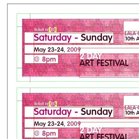Create Numbered Tickets the Easy Way in InDesign (With images
