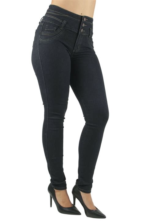 Plus Size Colombian Design High Waist Butt Lift Skinny Jeans Ebay