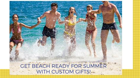 Get Beach Ready For Summer Outdoor Promotions With The Perfect Custom
