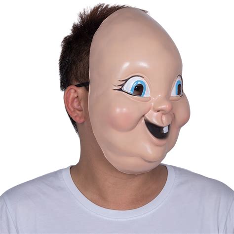 Happy death day 2u director christopher b. Happy Death Day Mask Scary Doll Head Plastic Mask | X-Merry