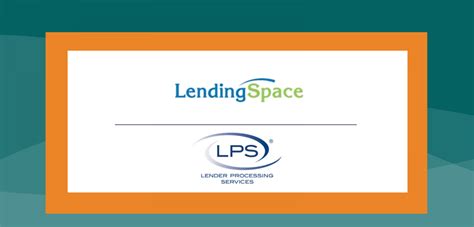 Maybe you would like to learn more about one of these? LendingSpace Acquired by Lender Processing Services - Harbor View Advisors