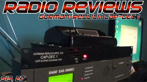 Radio Reviews Gormann Redlich Capdec 1 Youtube