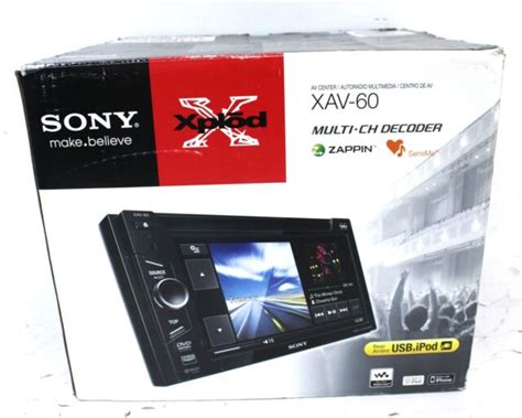 Sony Xav 60 Car Video Player For Sale Online Ebay