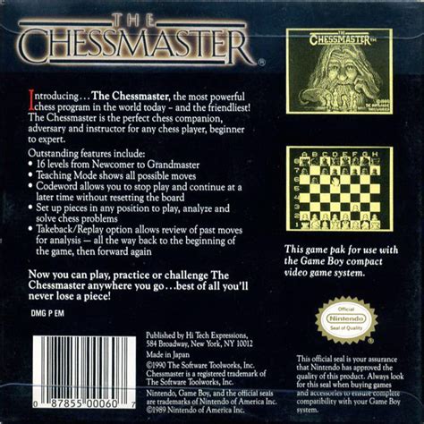 The Chessmaster Images Launchbox Games Database