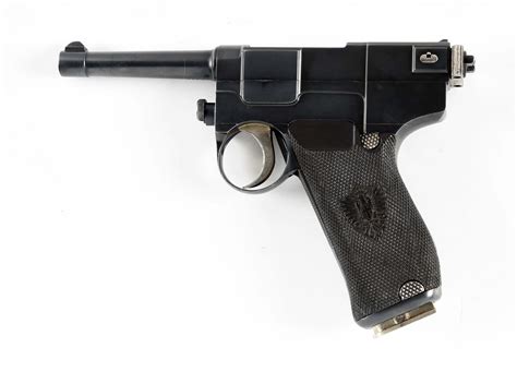 Lot Detail C Fine Italian Glisenti 1910 Semi Automatic Pistol