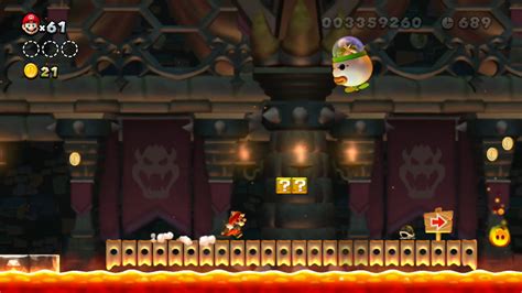 Wandern Gehen Herrlich Rein Super Mario Bros Wii Letztes Level Rad Wenn