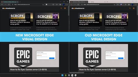 Preview Edge S New Visual Design On Windows 11 Today Microsoft Gets Its