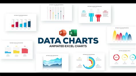Excel Animated Data Charts Nfographic Youtube