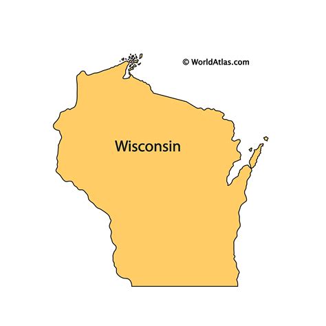 Wisconsin Maps And Facts World Atlas