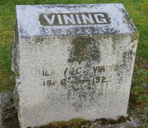 Henry Vining Civil War Veterans Buried In Washington State