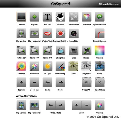 Download 40 Icons for your Photo Editing App - GoSquared Blog