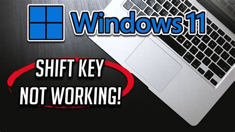 Fix Shift Key Not Working On Windows YouTube