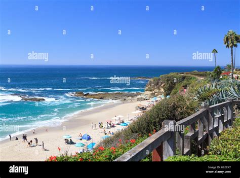 Treasure Island Park Laguna Beach California Stock Photo Alamy