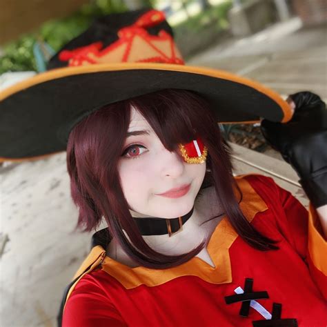 Decided To Try Megumin For My First Cosplay Cosplay Woman Cosplay