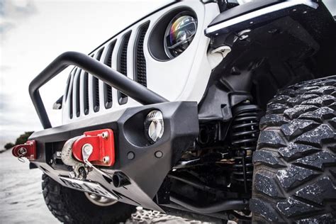 Stubby Front Bumper For Jeep Wrangler Jljlu Maniac 4x4