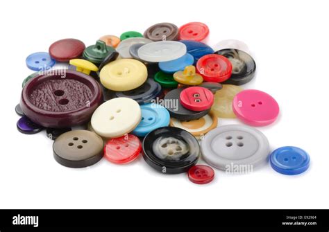 Sewing Buttons Stock Photo Alamy