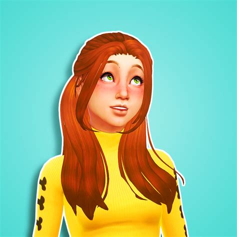 My Sims 4 Blog Alpha Edit Retexture Hair For Females By Ddeathflower