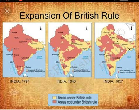 Map Of India During British Rule Map Of World