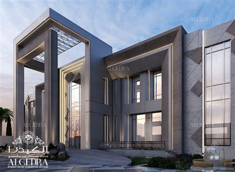 Modern Villa Elevation Design In Kuwait Homify