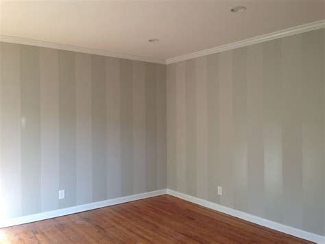 Maybe you would like to learn more about one of these? Living Room Accent Wall - Gloss on Matte painted stripes ...