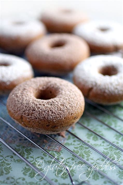 Gluten Free Goddess Baked Sugared Donuts