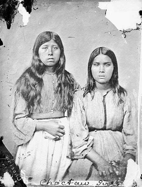 Choctaw Girlslate 1800 Nativemy Choctaw Nation Choctaw