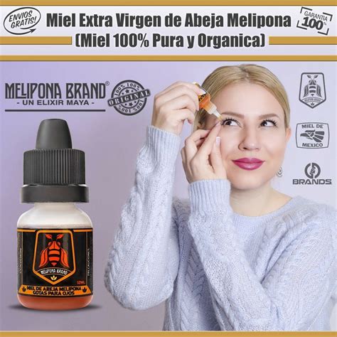 Melipona Honey Miel Gotas Para Los Ojos Eye Drops Cataratas Etsy