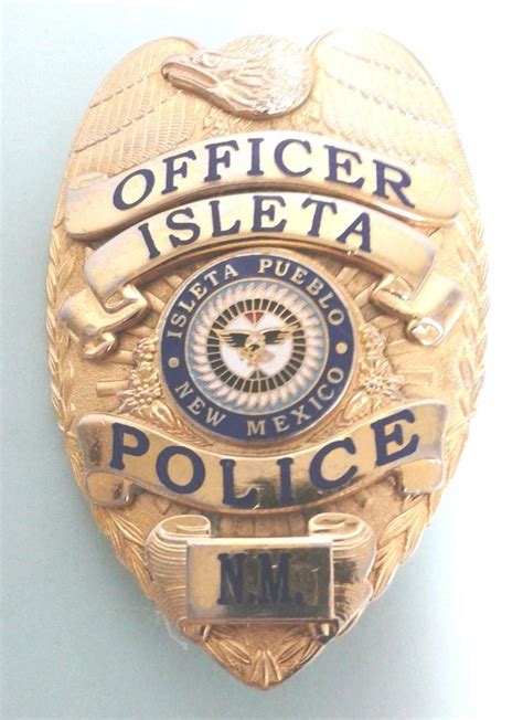 Isleta Tribal Police Badge New Mexico 1861101400