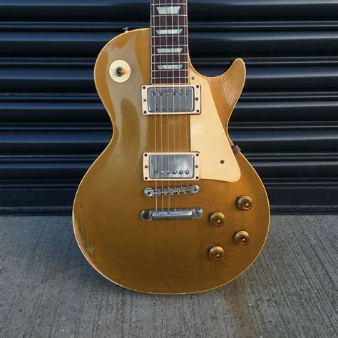 Gibson Les Paul Standard 1957 Goldtop Guitar For Sale Denmark Street