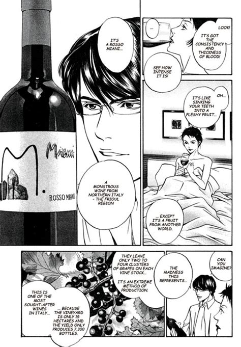 The Art Of Wine Manga Style Daily Mail Online