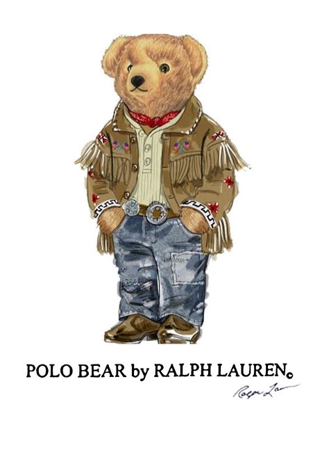 Polo Bear Wallpaper Hip Hop Bear Cartoon Illustration In 2021 Nawpic