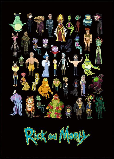 Top 82 Imagen Background Rick And Morty Characters Vn