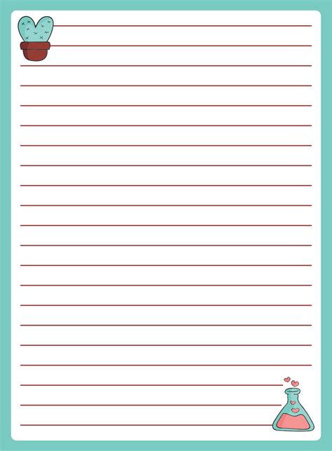 9 Best Images Of Printable Letter Paper Cute Cute Writing Paper Free