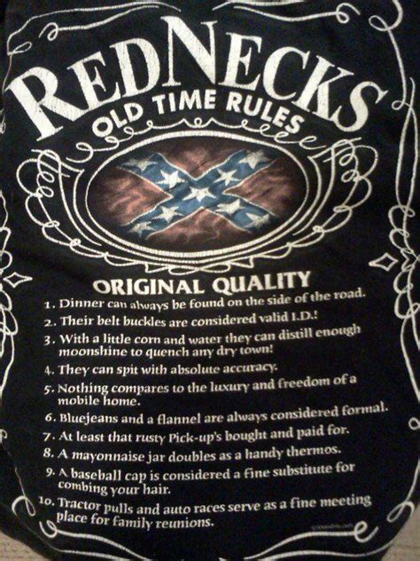 redneck rules want to turn this into a poster southern heritage southern pride southern