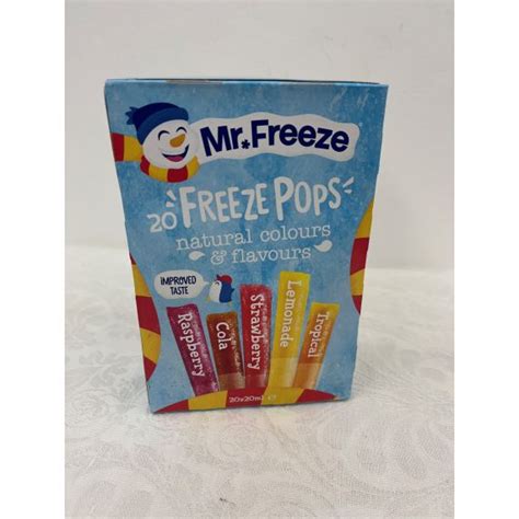 Mr Freeze 20 Freeze Pops