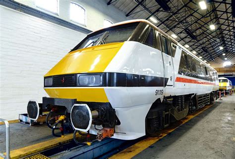 Lner Reveals Upgraded Intercity Swallow Train Which Passes Through Grantham