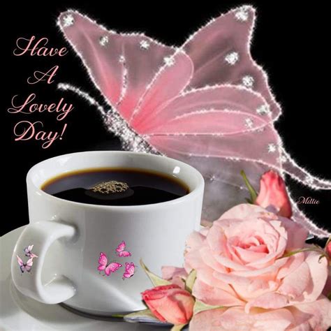 Butterfly Coffee Cups Tea Cups G Morning Good Morning Beautiful