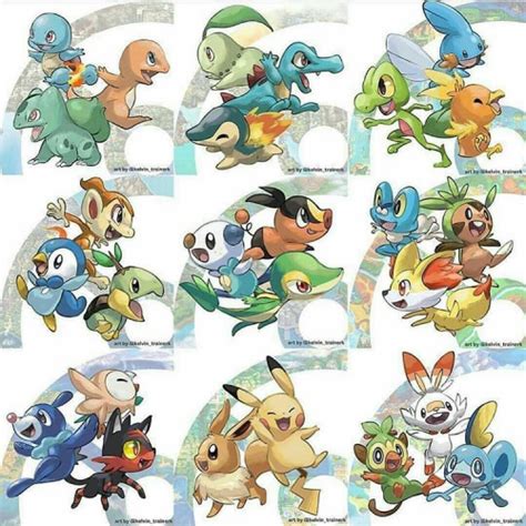 Create A All Pokemon Starters And Evolutions Tier List Tiermaker