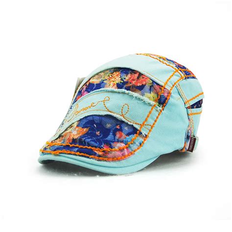 Jiyouou Hats For Women Fashion Lace Girls Beret Summer Female Berets Hats For Women Boina